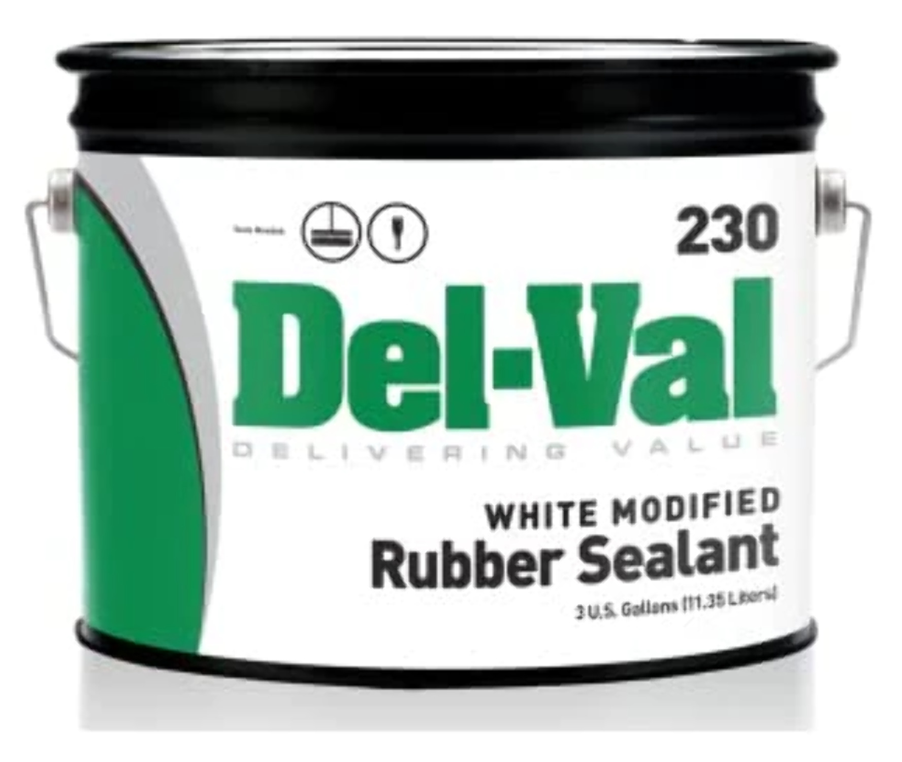 DelVal 230 Rubber Sealant (1 Gal.) A MultiPurpose Product Designed