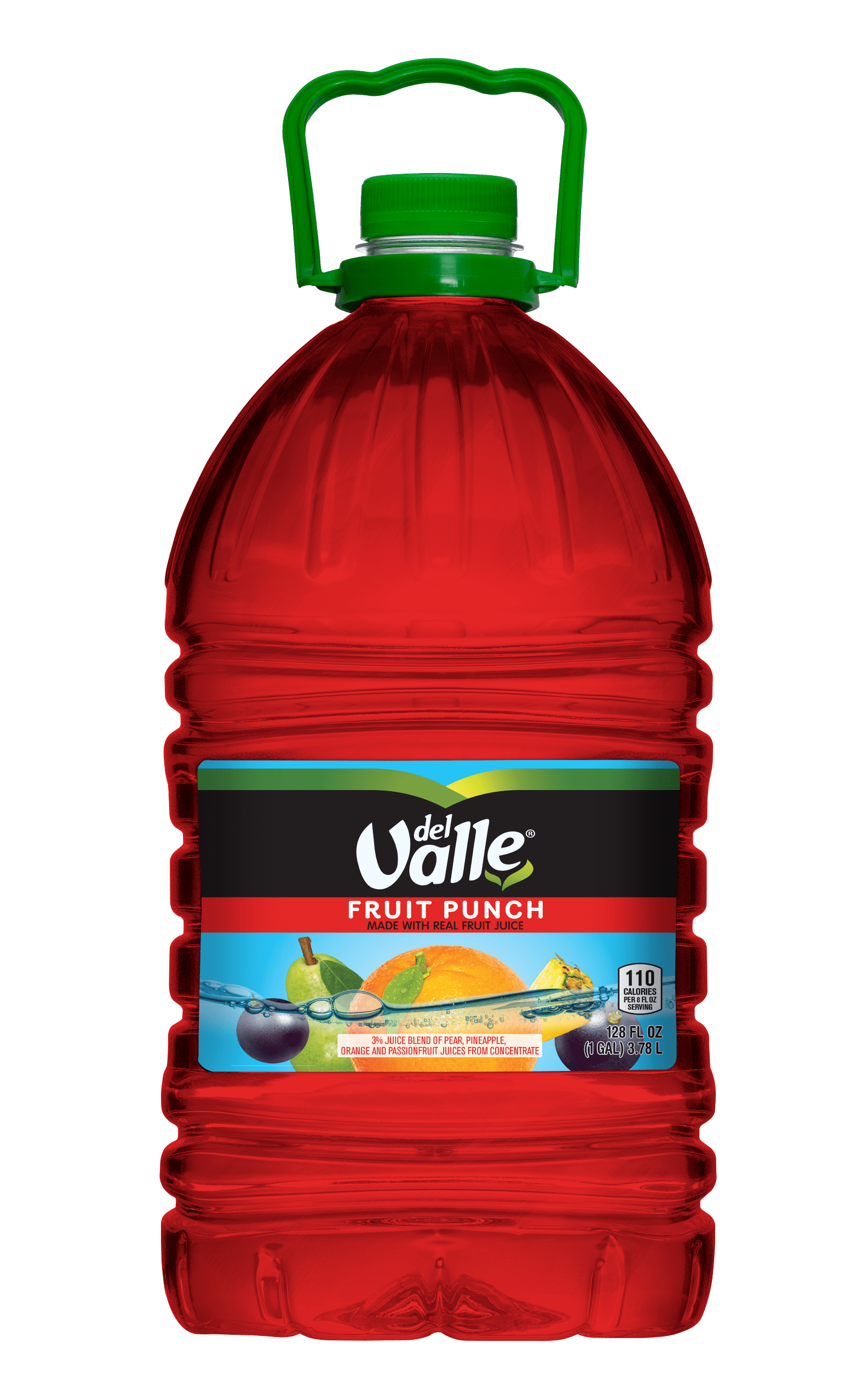 Del Valle Refresh Fruit Punch, Juice Drink, 128 fl oz. - Walmart.com