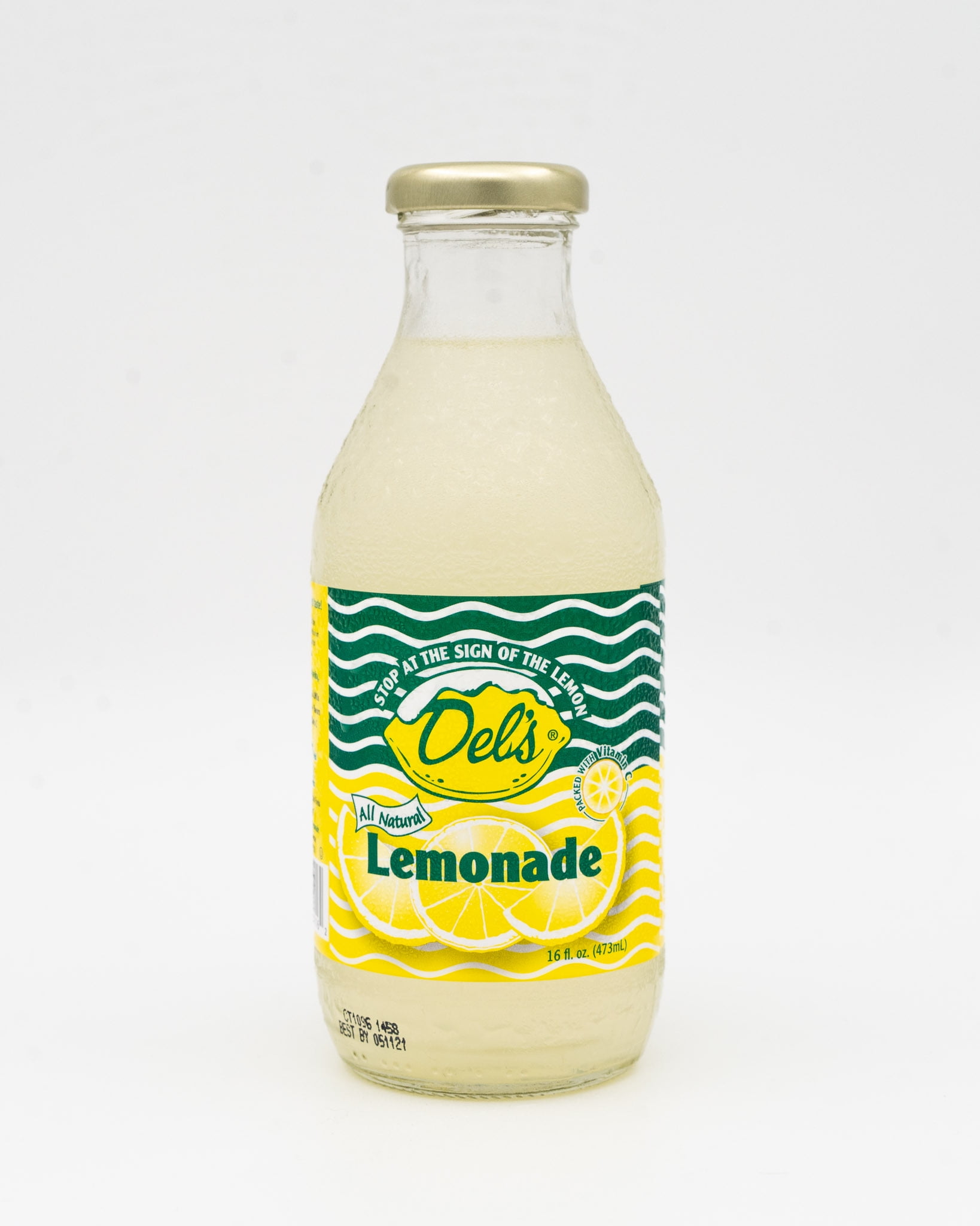 Del's Lemonade Pint. Made from Lemon Concentrate. - Walmart.com