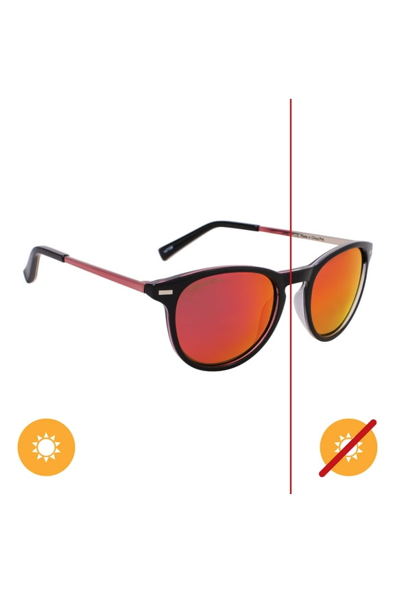 DelSol Solize Candy Girl for Unisex - Black and Silver to Pink