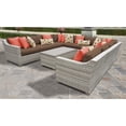 thumbnail image 1 of TK Classics Fairmont 11 Piece Outdoor Wicker Patio Furniture Set 11a, 1 of 5