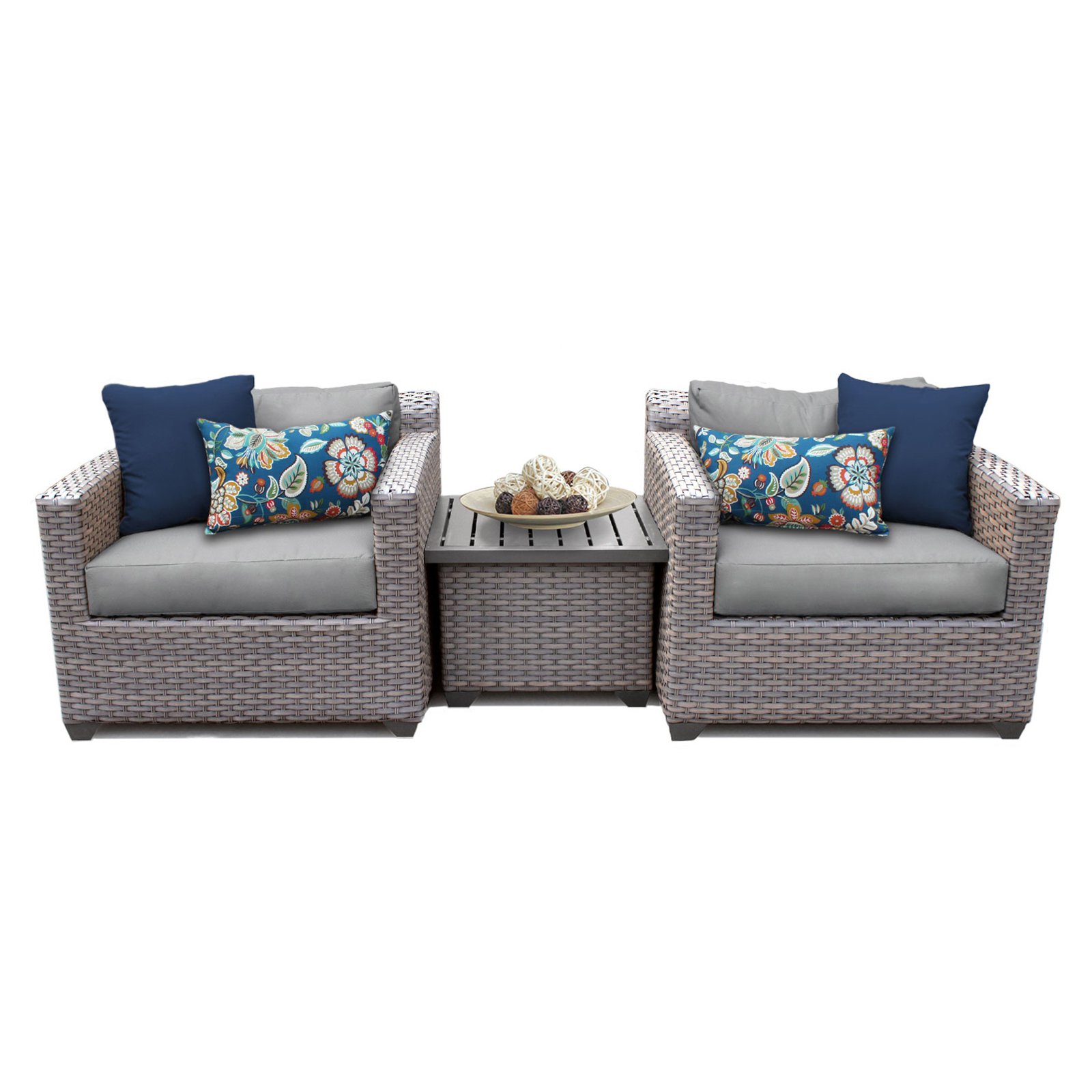 TK Classics FLORENCE-03a Florence Outdoor Wicker Patio Furniture