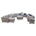 thumbnail image 1 of TK Classics Florence 12 Piece Outdoor Wicker Patio Furniture Set 12a, 1 of 2