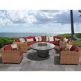 thumbnail image 1 of TK Classics Laguna 8 Piece Outdoor Wicker Patio Furniture Set 08k, 1 of 3