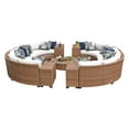 thumbnail image 1 of Laguna 11 Piece Outdoor Wicker Patio Furniture Set 11b-Color:Sail White, 1 of 3