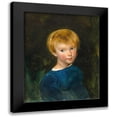 thumbnail image 1 of Delacroix, Eugene 12x14 Black Modern Framed Museum Art Print Titled - Marguerite-Juliette Pierret, 1 of 5