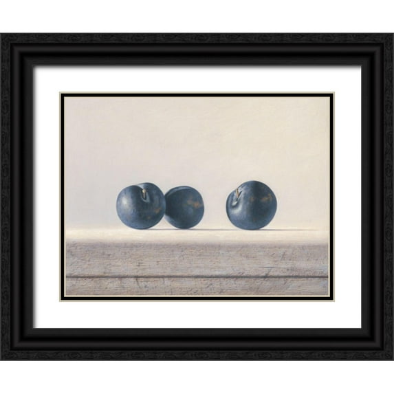 Delaer 14x12 Black Ornate Wood Framed with Double Matting Museum Art Print Titled - 12DK1290