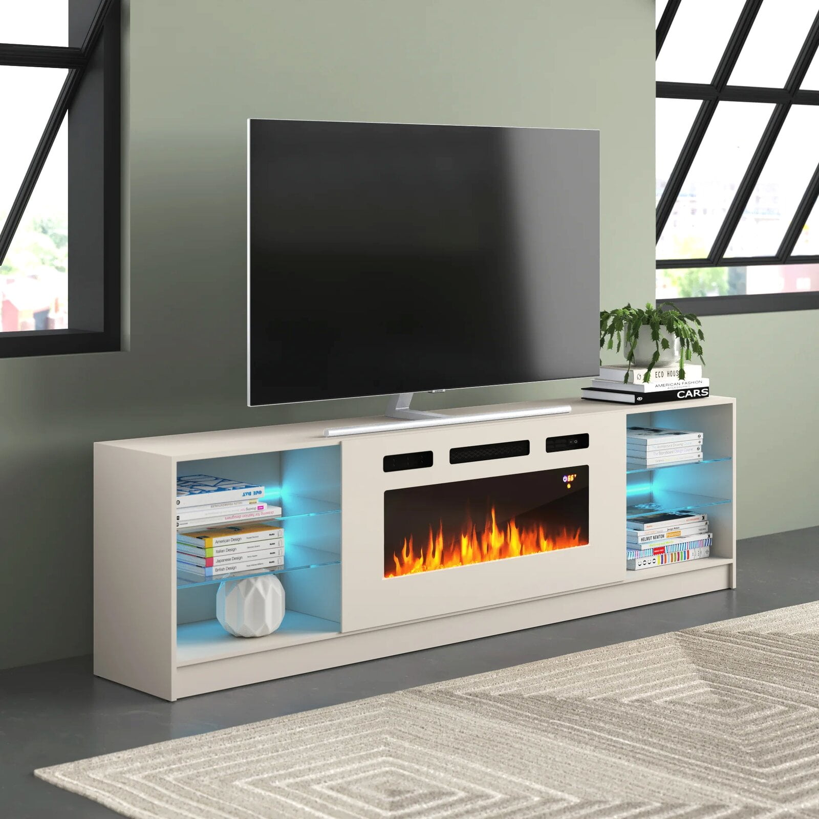 Delaine TV Stand for TVs up to 90