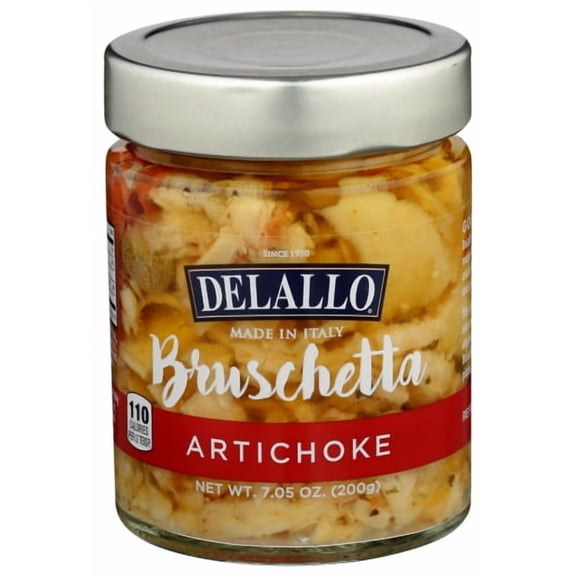 Delallo Bruschetta Artichoke 7.05 oz (Pack of 6)