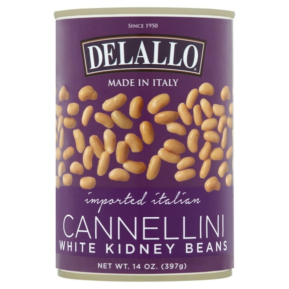 Delallo Cannellini Beans 14 oz (Pack of 12)
