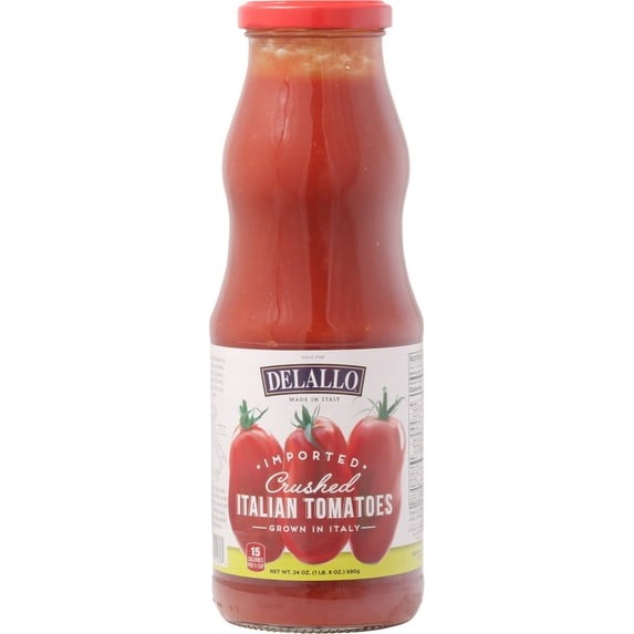 Delallo Crushed Italian Tomatoes 24 oz (Pack Of 6)