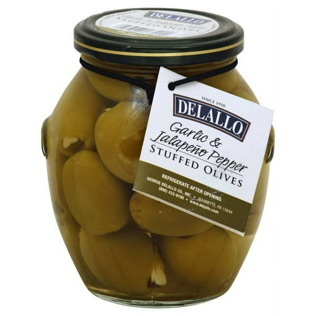 Delallo Garlic Jalapeno Stuffed Olive
