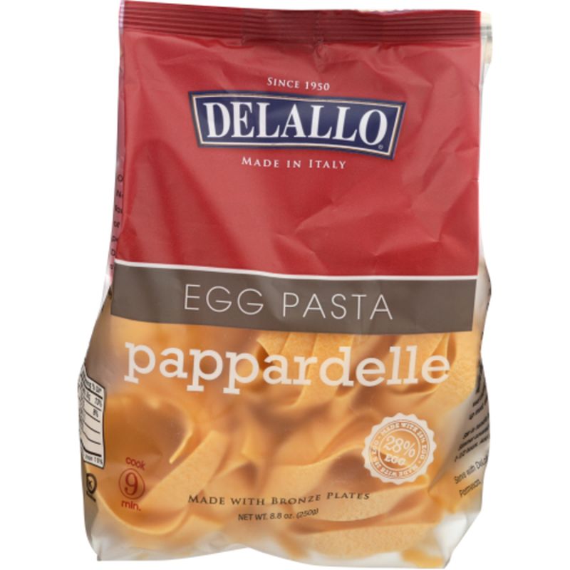Delallo Pappardelle Egg Pasta 8.8 oz