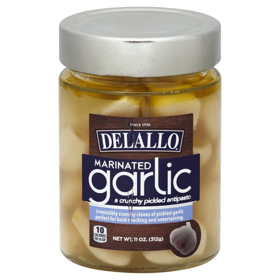 Delallo Whole Garlic Olive Oil 11 oz (Pack of 12)