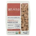 thumbnail image 1 of Delallo Whole Wheat Pasta Shells 16 oz (Pack of 8), 1 of 2