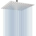 thumbnail image 1 of Delaman 12 Inches Large Rainfall Shower Head Made of 304 Stainless Steel - Perfect Replacement For Your Bathroom Shower Heads, 1 of 7