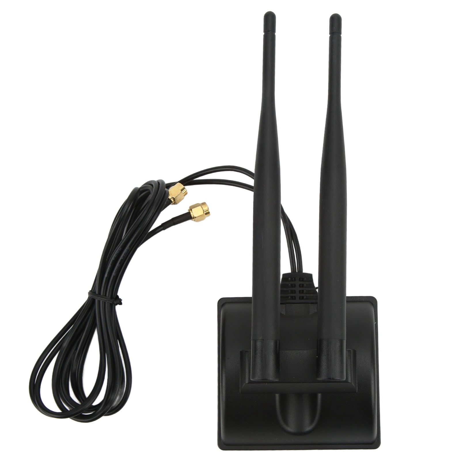 Delaman Antenna WiFi Antenna Dual Band 6DBI Suction Cup Base Router Antenna for Smart Homes