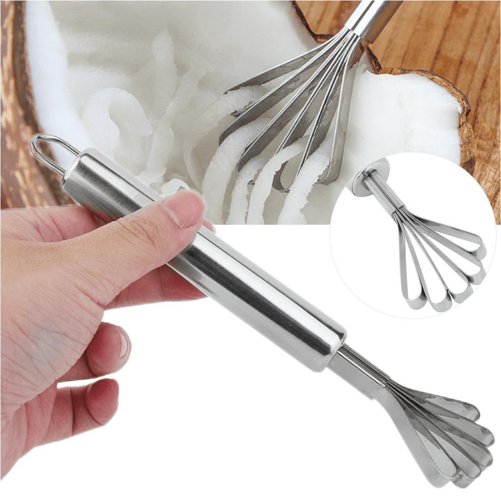 Wavy Chocolate Grater Stainless Steel Coconut Planer Cream Spatula