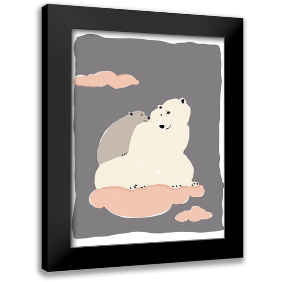 Delamater, Rob 12x14 Black Modern Framed Museum Art Print Titled - Dreamers III