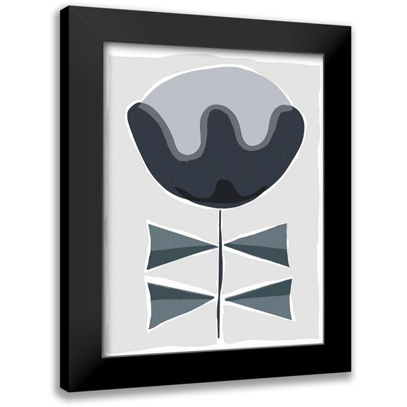 Delamater, Rob 12x14 Black Modern Framed Museum Art Print Titled - Mod Quirk VII
