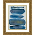 thumbnail image 1 of Delamater, Rob 12x14 Gold Ornate Wood Framed with Double Matting Museum Art Print Titled - Storm Constellation I, 1 of 4
