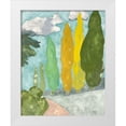 thumbnail image 1 of Delamater, Rob 12x14 White Modern Wood Framed Museum Art Print Titled - Tuscan Plein Air II, 1 of 4
