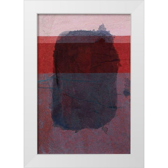 Delamater, Rob 13x18 White Modern Wood Framed Museum Art Print Titled - Remembering Rothko I