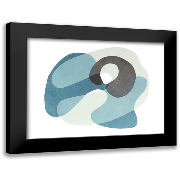 Delamater, Rob 14x12 Black Modern Framed Museum Art Print Titled - Homage to Eames II