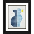 thumbnail image 1 of Delamater, Rob 15x18 Black Ornate Wood Framed with Double Matting Museum Art Print Titled - Pottery Forms IV, 1 of 4