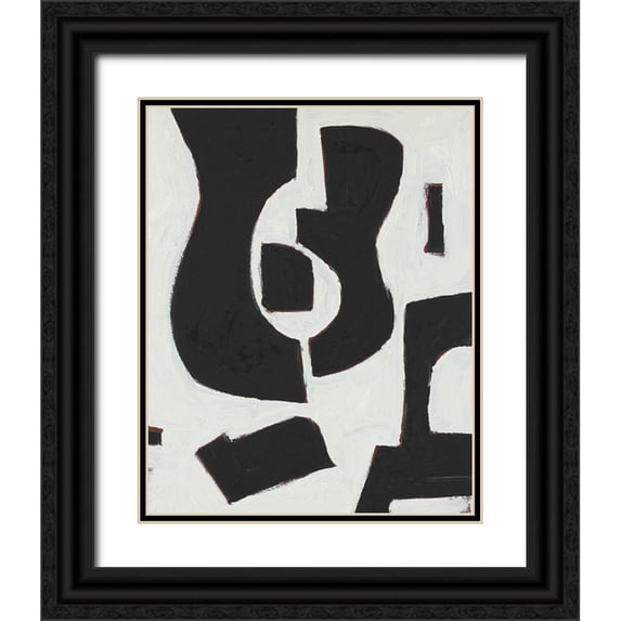 Delamater, Rob 15x18 Black Ornate Wood Framed with Double Matting Museum Art Print Titled - Six String II