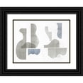 thumbnail image 1 of Delamater, Rob 18x15 Black Ornate Wood Framed with Double Matting Museum Art Print Titled - Custom Pottery Forms I, 1 of 4
