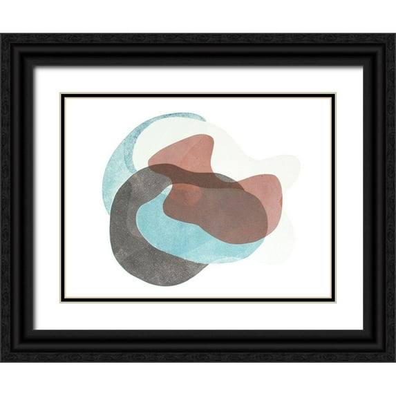 Delamater, Rob 18x15 Black Ornate Wood Framed with Double Matting Museum Art Print Titled - Homage to Eames VII