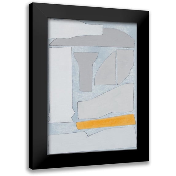 Delamater, Rob 18x24 Black Modern Framed Museum Art Print Titled - Elements of the Chateau II
