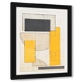 thumbnail image 1 of Rob Delamater 19x24 Black Modern Wood Framed Wall Art Titled - Mapping Bauhaus IV, 1 of 6