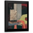thumbnail image 1 of Delamater, Rob 19x24 Black Modern Framed Museum Art Print Titled - Mid-Century Collage II, 1 of 5