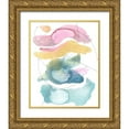 thumbnail image 1 of Delamater, Rob 20x24 Gold Ornate Wood Framed with Double Matting Museum Art Print Titled - Desert Series VII, 1 of 4