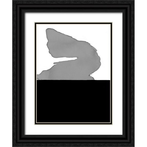 Delamater, Rob 25x32 Black Ornate Wood Framed with Double Matting Museum Art Print Titled - Cumulus I