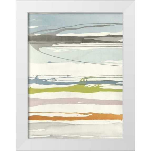 Delamater, Rob 25x32 White Modern Wood Framed Museum Art Print Titled - Watching for First Light