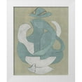 thumbnail image 1 of Delamater, Rob 26x32 White Modern Wood Framed Museum Art Print Titled - Abstract Vessel IV, 1 of 4