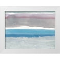 thumbnail image 1 of Delamater, Rob 32x25 White Modern Wood Framed Museum Art Print Titled - Cerulean Horizon at Sea Ranch, 1 of 4
