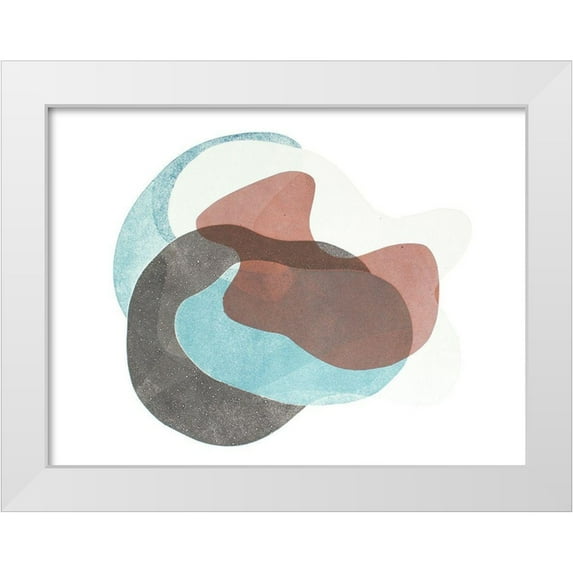 Delamater, Rob 32x25 White Modern Wood Framed Museum Art Print Titled - Homage to Eames VII