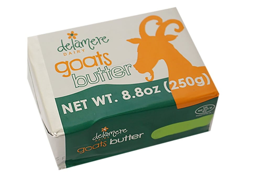 Delamere Goats Butter, 8.8OZ, 10 Pack