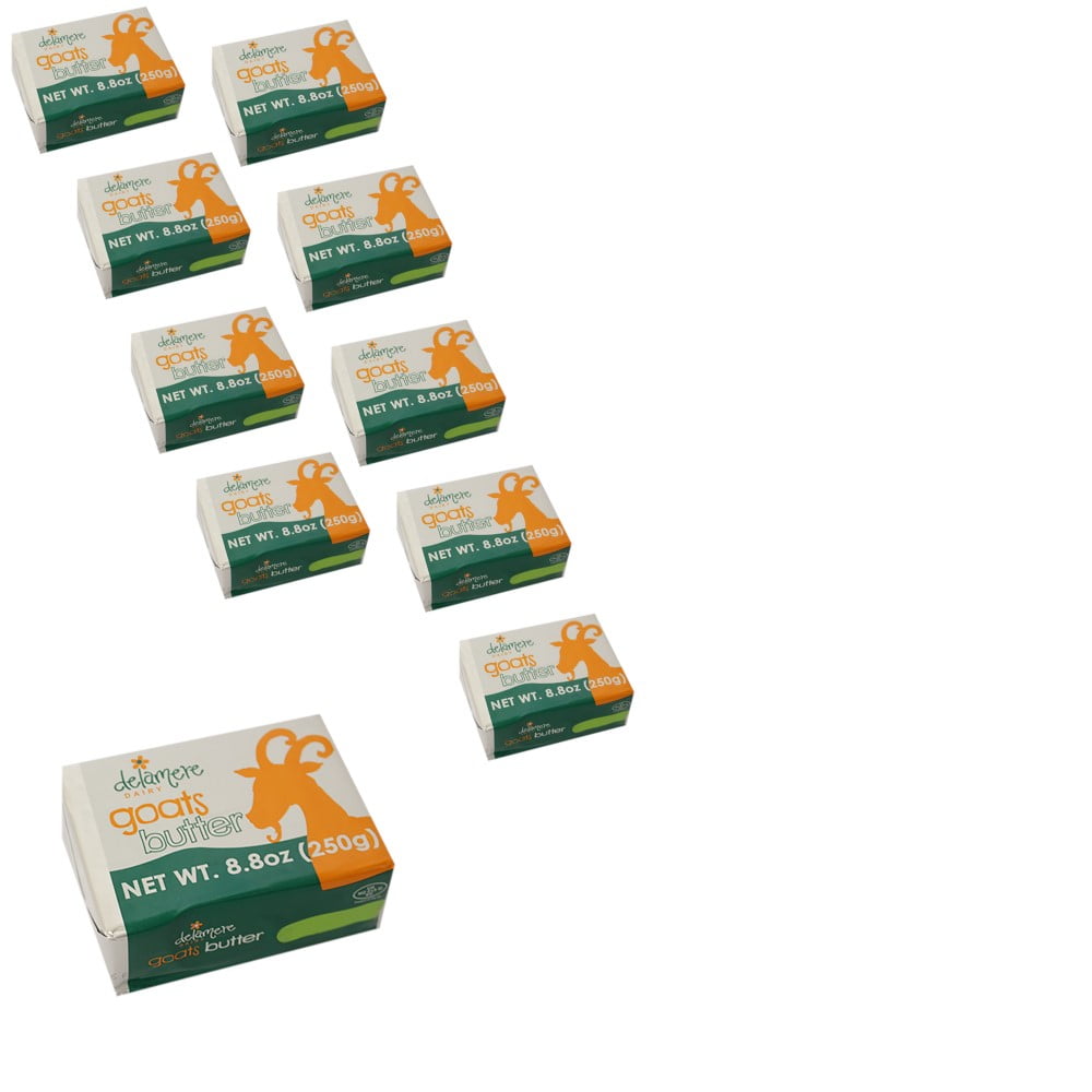 Delamere Goats Butter, 8.8OZ, 10 Pack