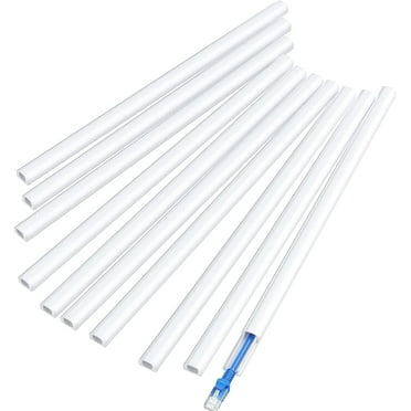Delamu CC05 Cord Cover Wall, Delamu 142in One-Cord Cable Cover, White
