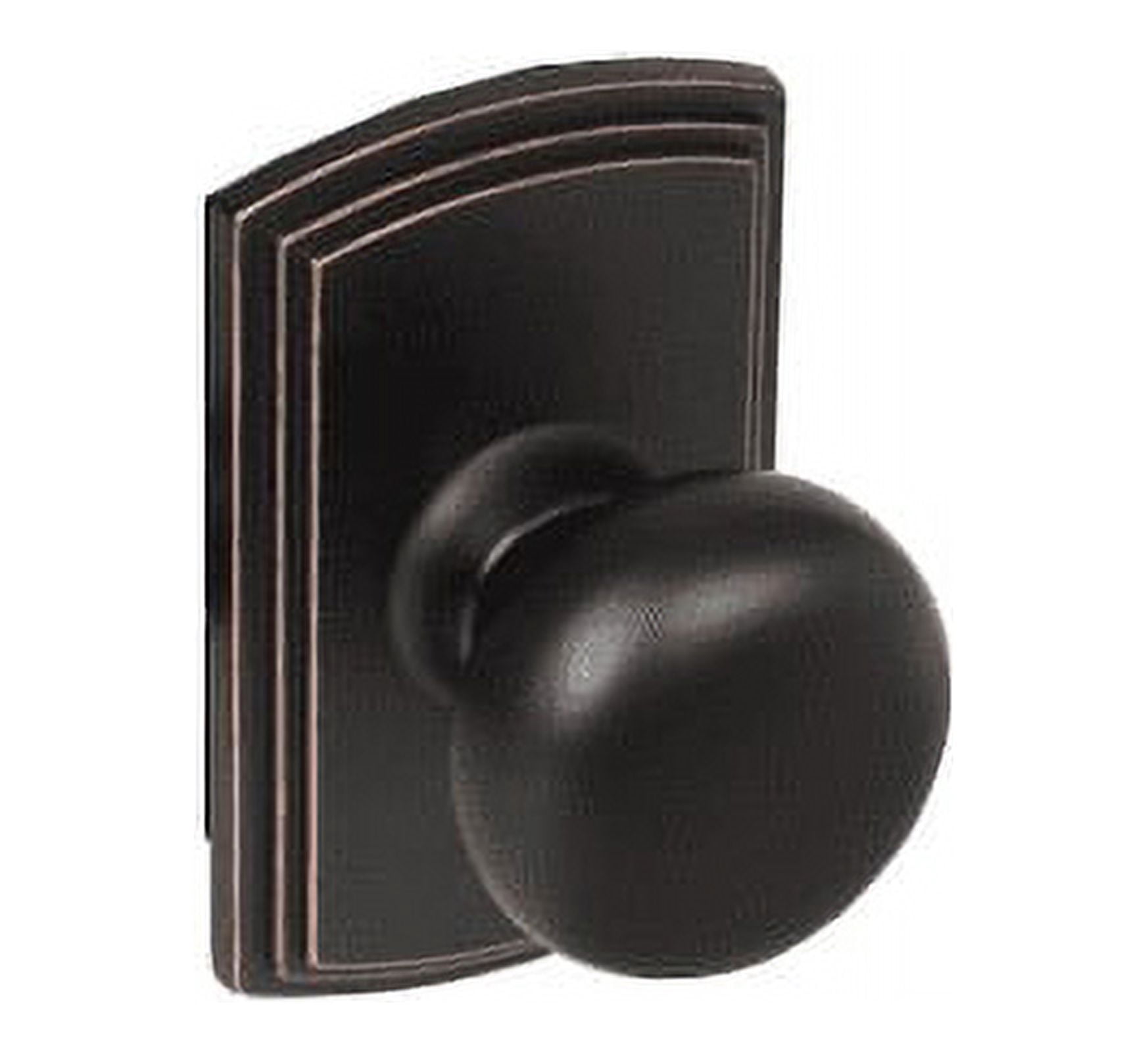 Delaney 367607R Italian Collection Santo Series Interior Door Knob Set - Bronze