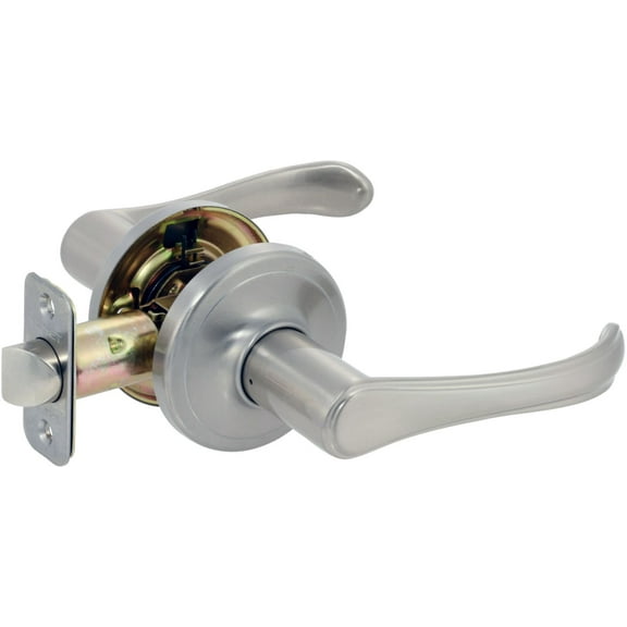 Delaney 501T-Pa Palmer Series Passage Door Lever Set - Nickel