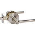 thumbnail image 1 of Delaney 502-Rd Contemporary Privacy Door Lever Set - Nickel, 1 of 2