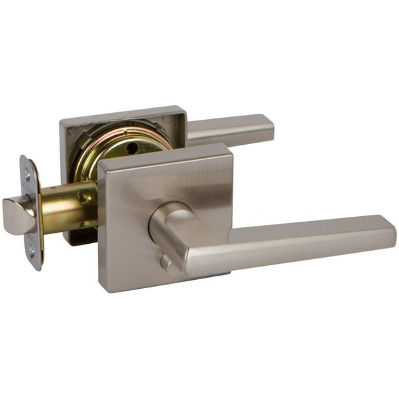 Delaney 502-Vi-S Vida Privacy Door Lever Set - Nickel