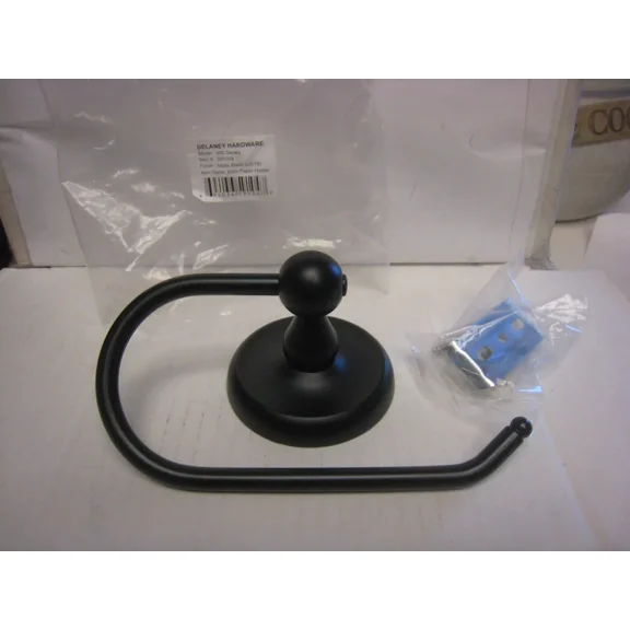 Delaney 550102 Euro Toilet Tissue Paper Holder Bath Accessory, Oil Rubbed Bronze