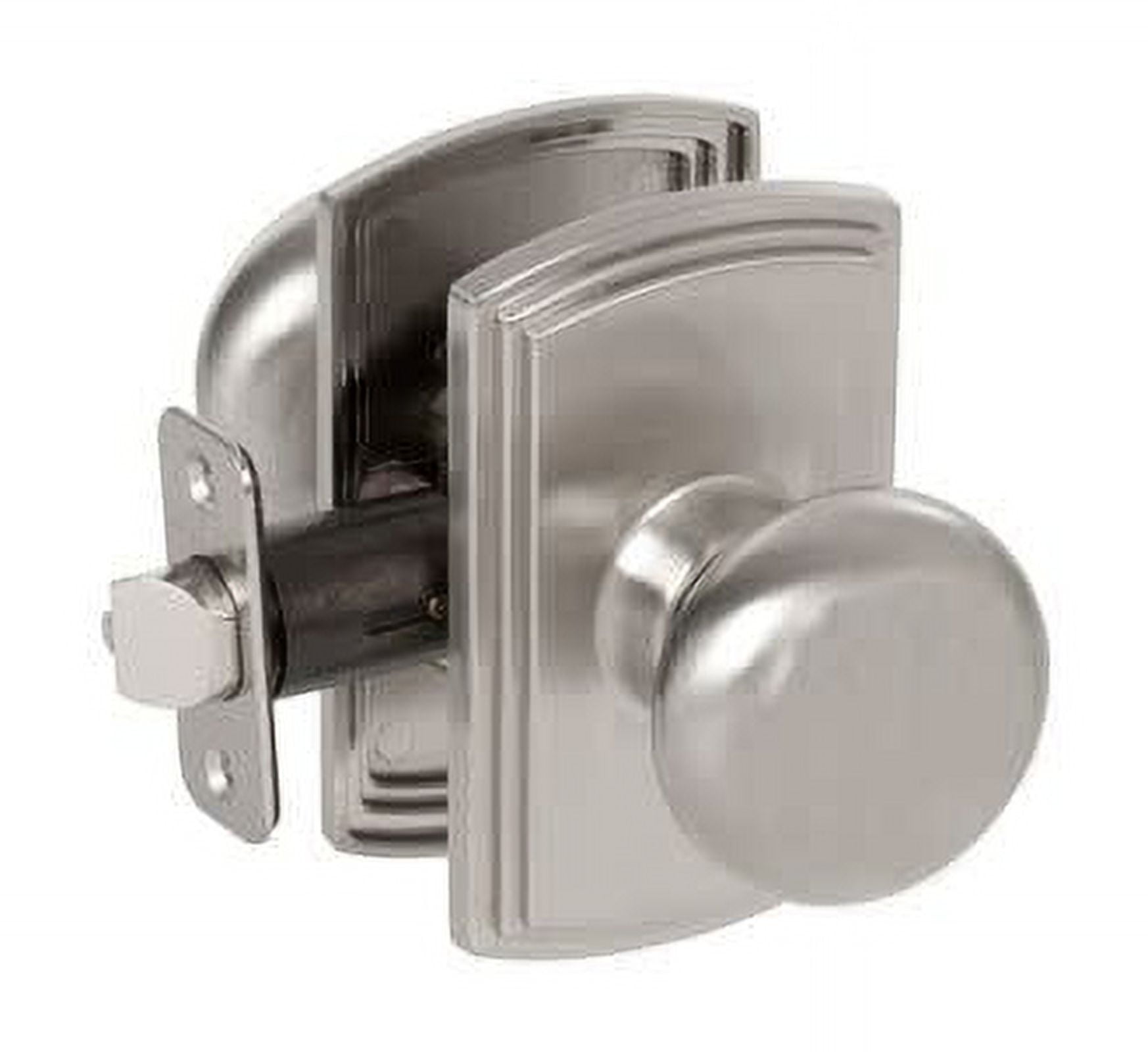 Delaney 364601 Italian Collection Santo Series Passage Door Knob Set - Nickel